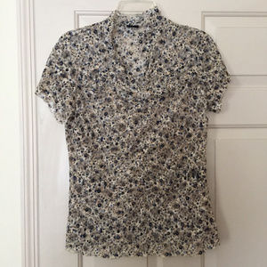 Sheer Floral Lace Top